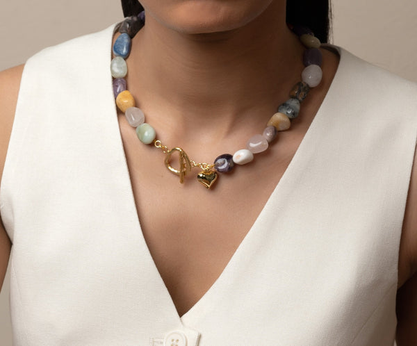 Lima Necklace (Mixed Stones)