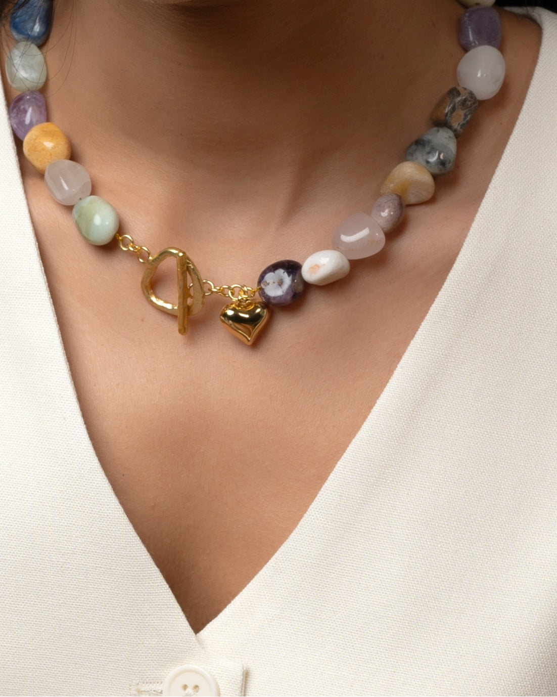 Lima Necklace (Mixed Stones)