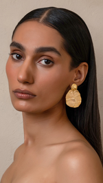 Forge Disc Earring