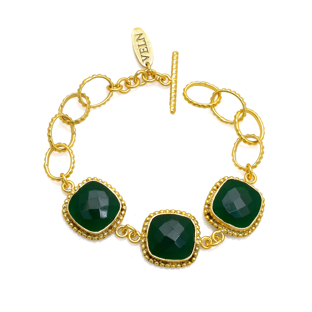 Link Stone Bracelet