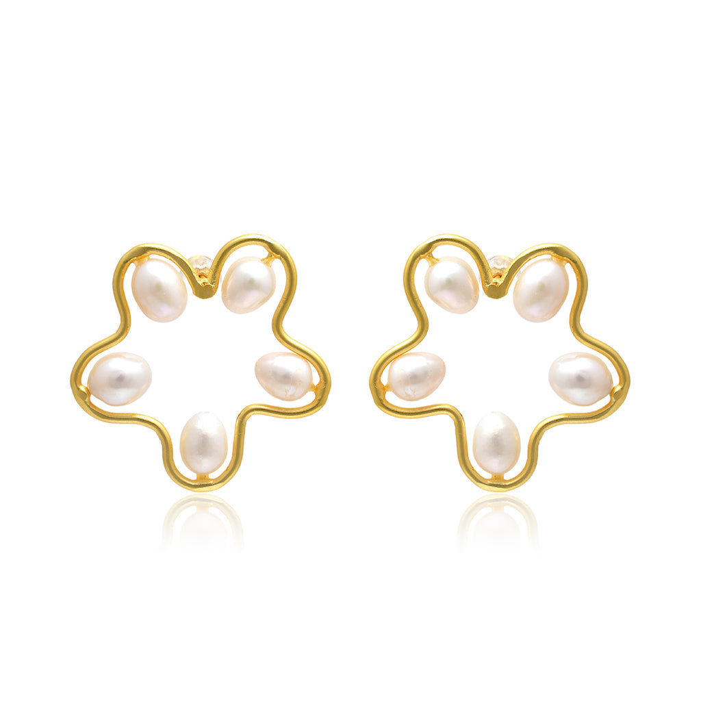 Uneven Bloom Earrings