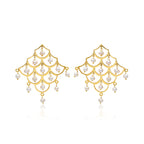 TRELLIS STATEMENT EARRINGS