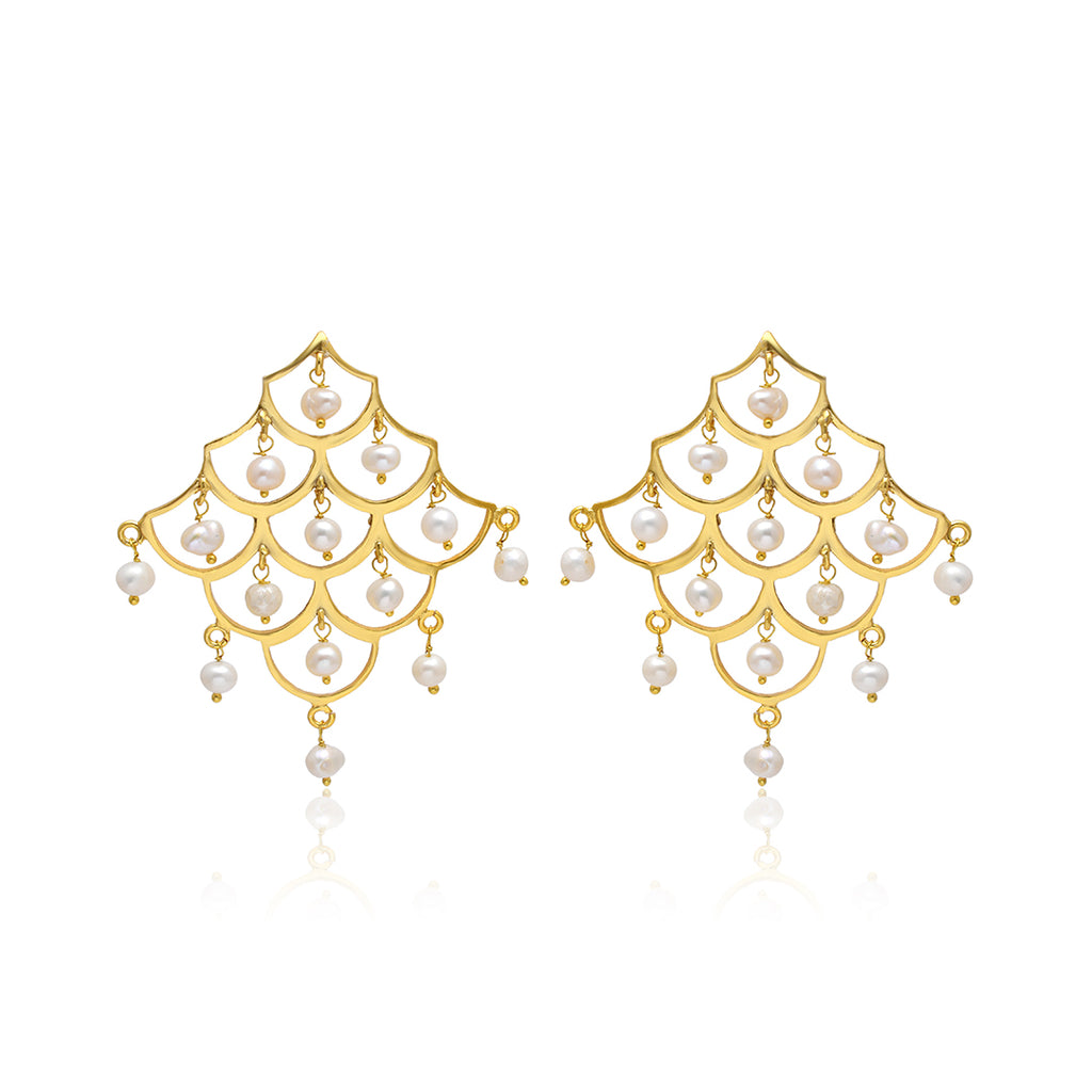 Trellis Statement Earrings