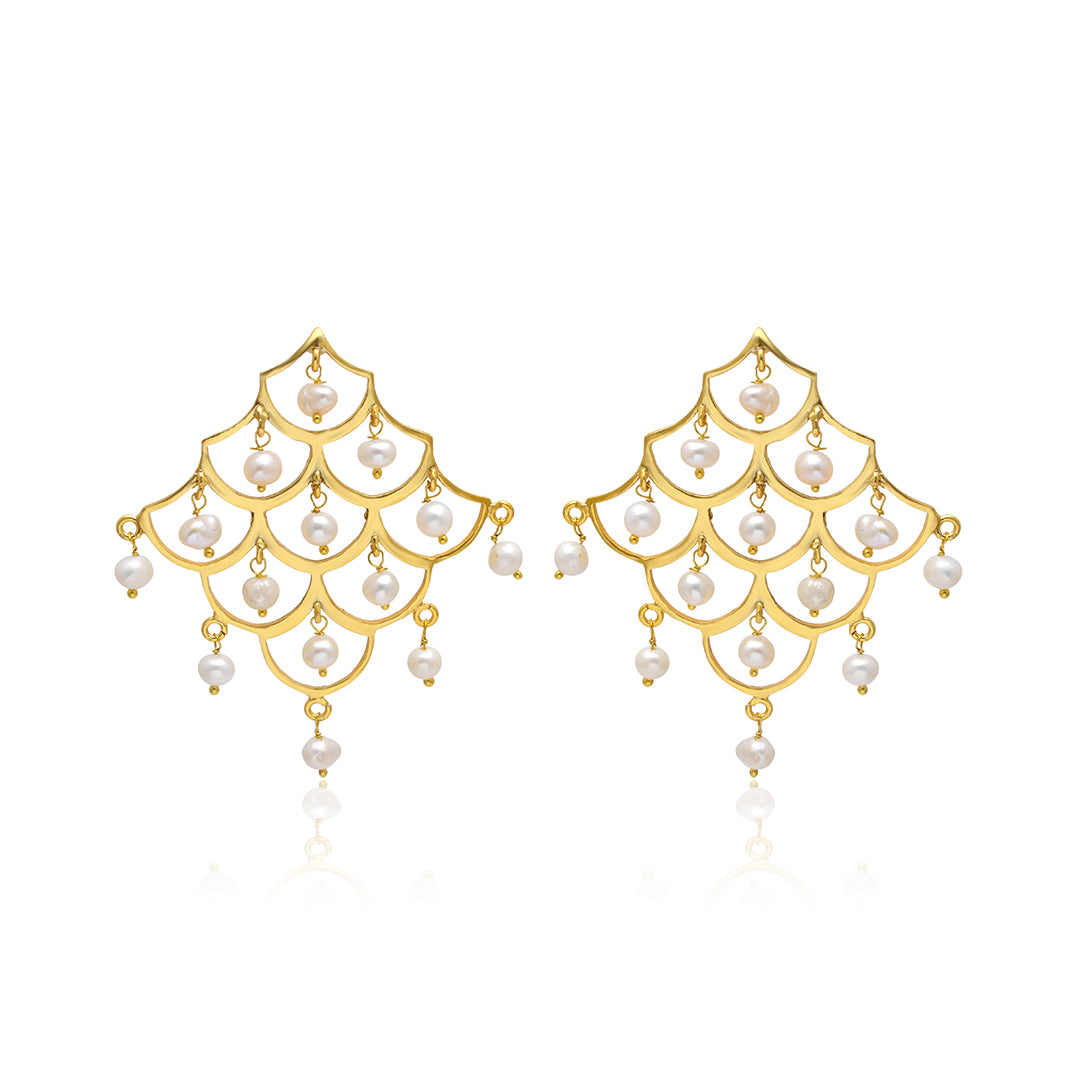 Trellis Statement Earrings