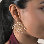 Trellis Statement Earrings