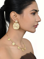 Forge Disc Earrings