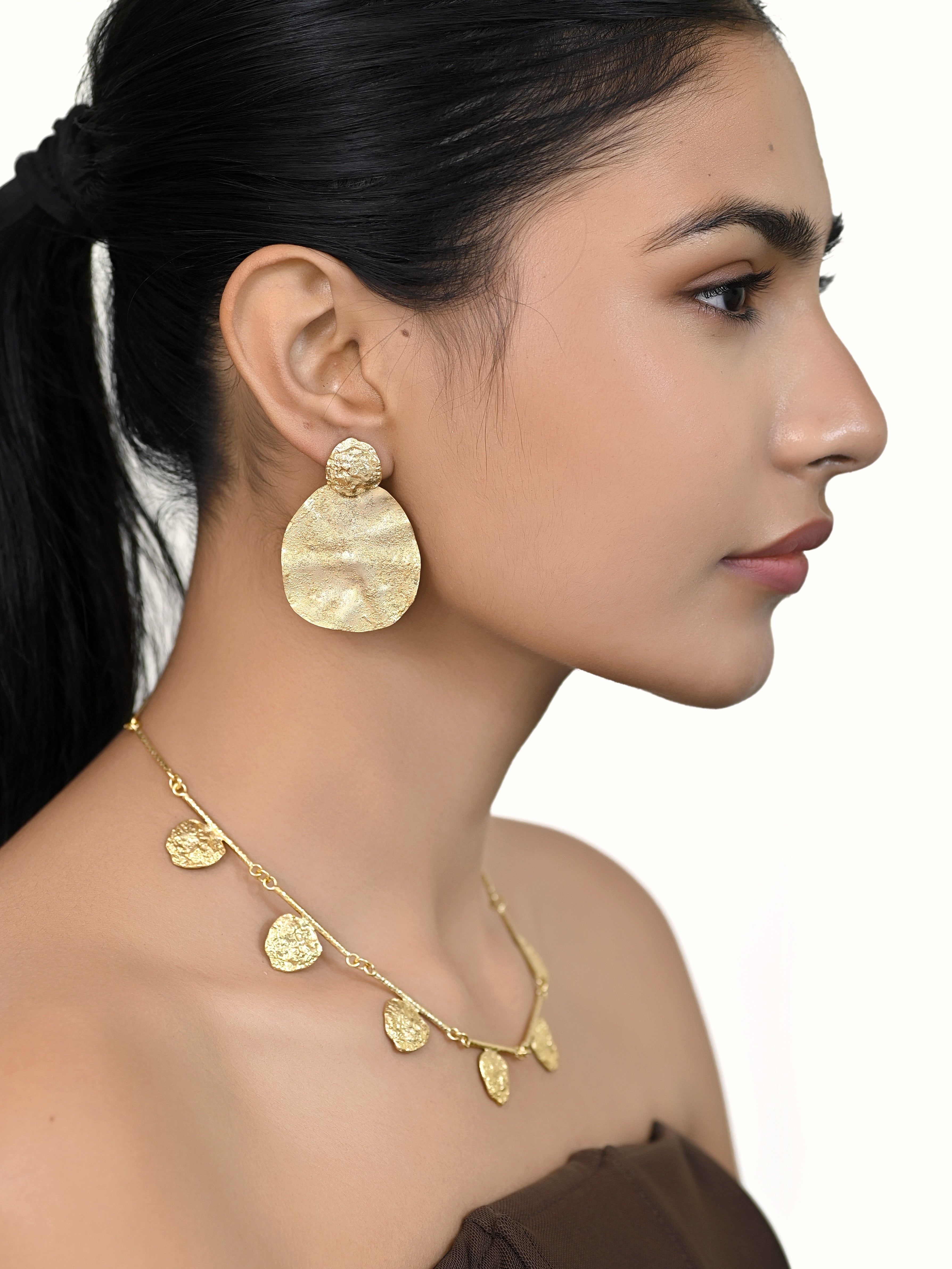 Forge Disc Earrings