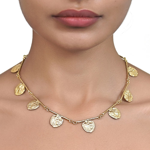 Forum/Coin Charm Necklace