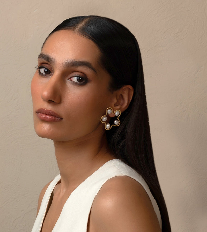 Uneven Bloom Earrings
