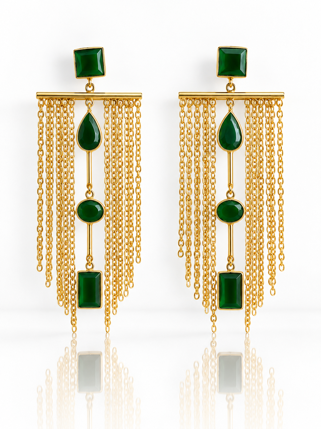 LUCIA FRINGE EARRINGS