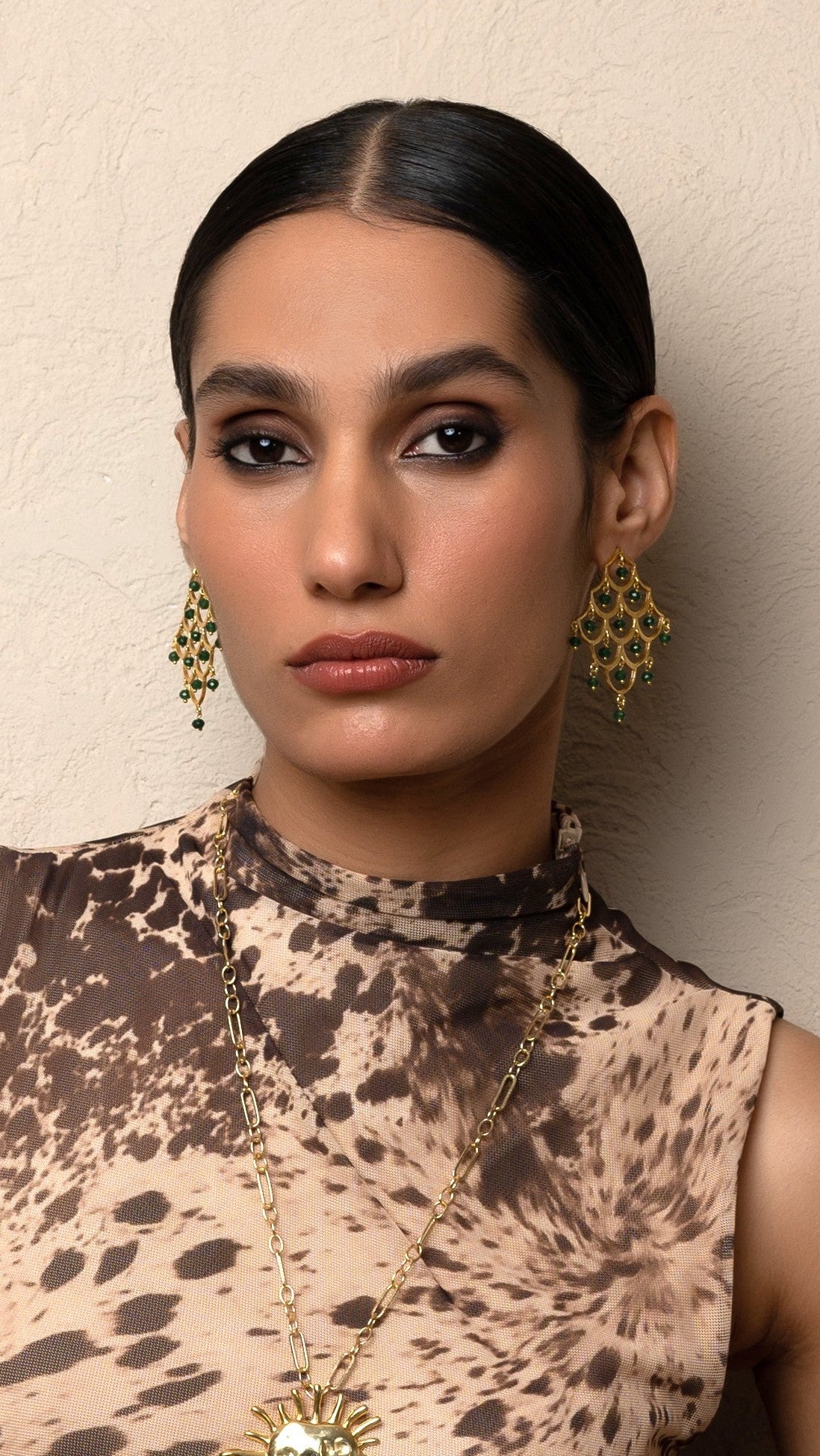 Trellis Statement Earrings