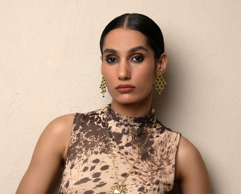 Trellis Statement Earrings