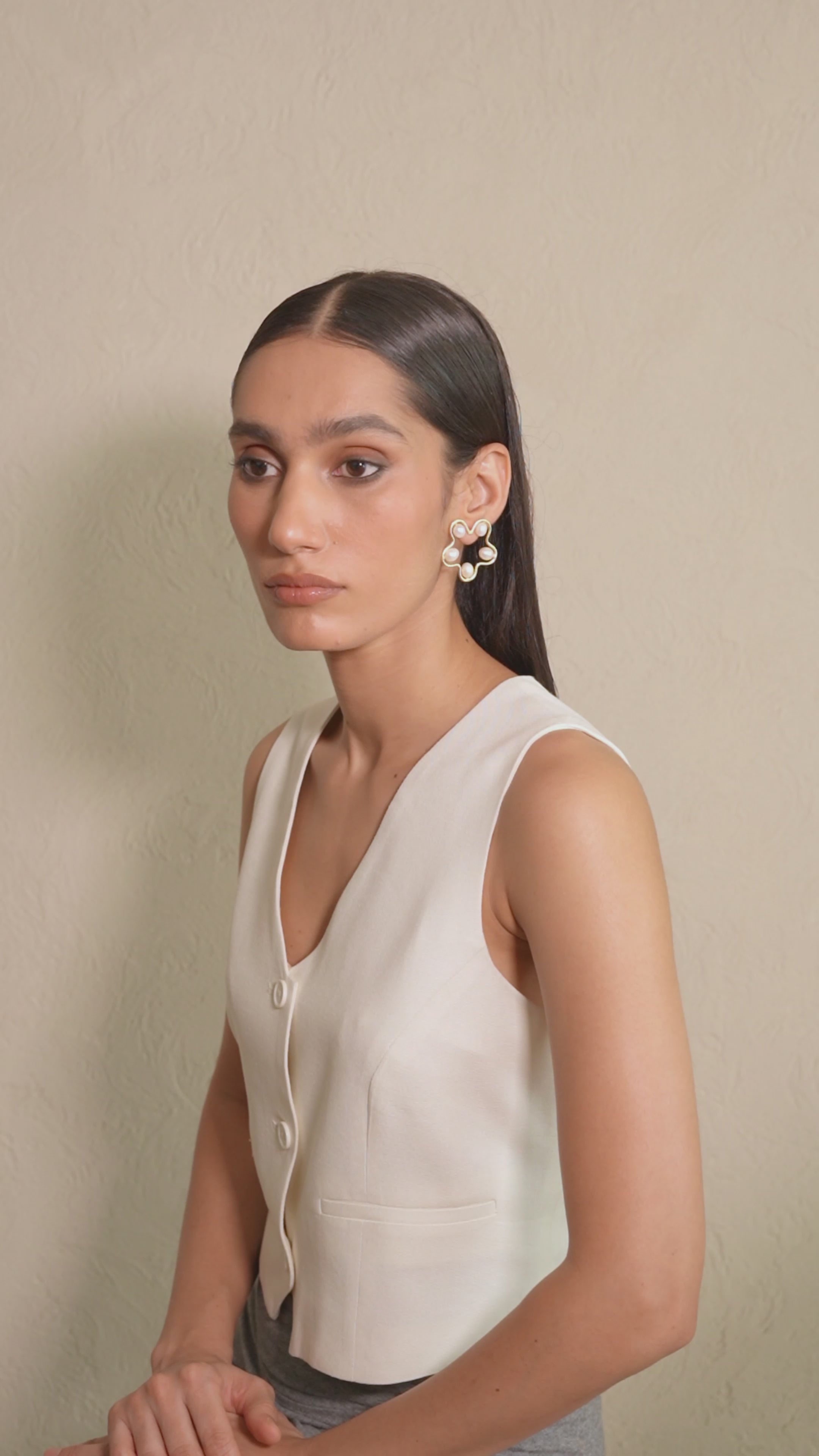 Uneven Bloom Earrings
