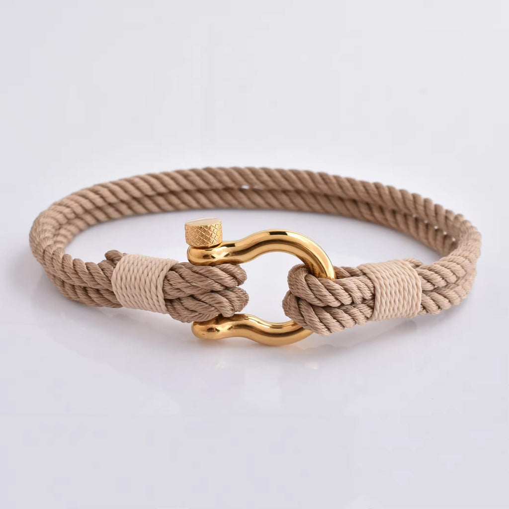 Nautical Rope Hook Bracelet
